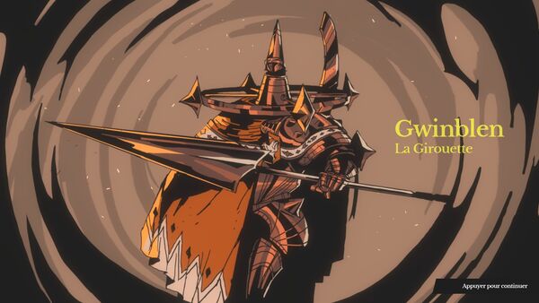 Keyart de Gwinblen La Girouette dans Crown Gambit